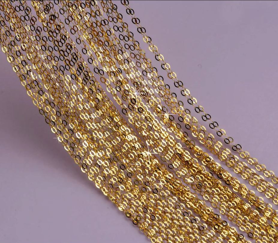 18k Necklace Yellow Gold Chain