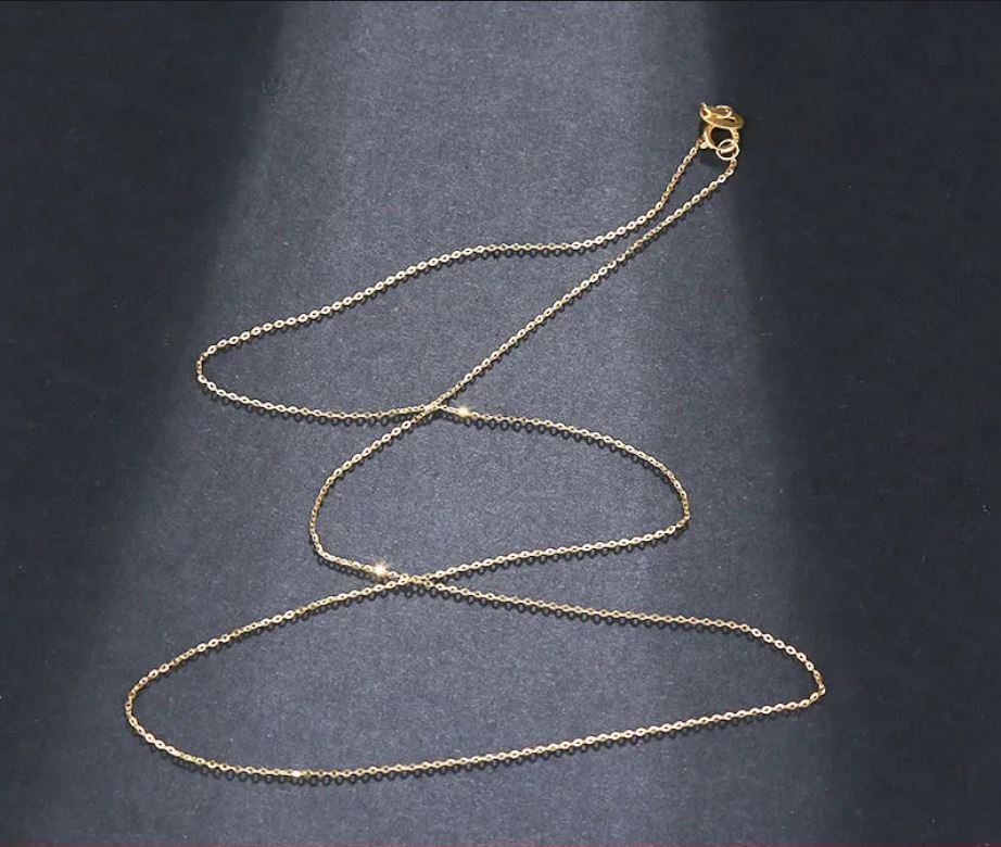 18k Necklace Yellow Gold Chain