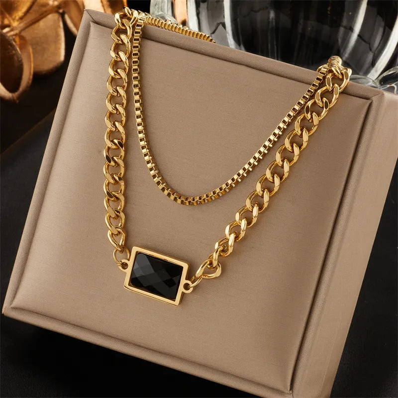 Gold Multilayer Necklace