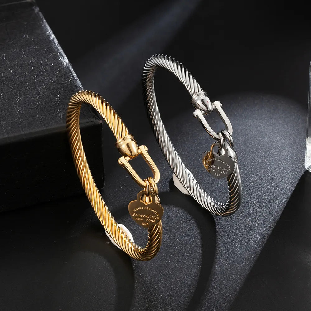 Heart Pendant And Charm Bracelet