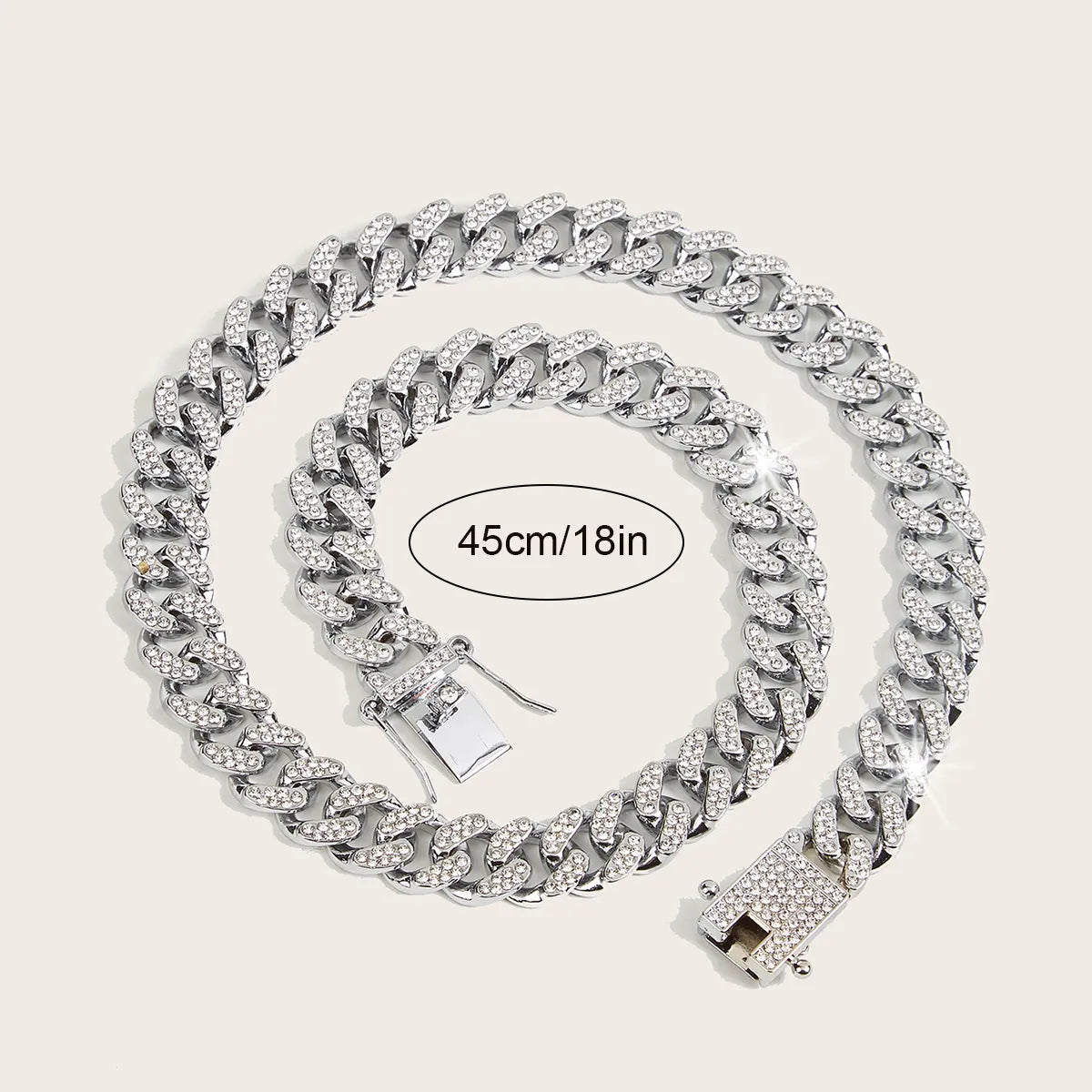 Hip Hop Miami Cuban Chain Necklace