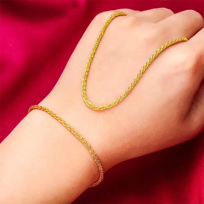 24K Gold Jewelry Sets