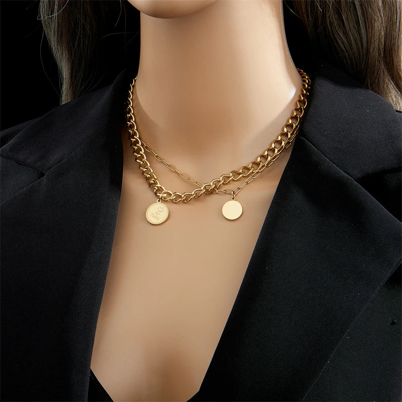 Gold Multilayer Necklace