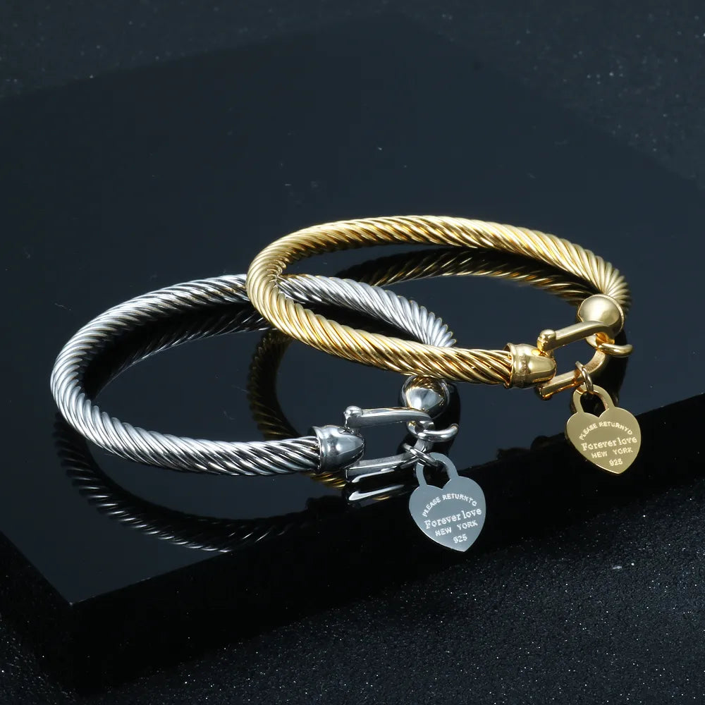 Heart Pendant And Charm Bracelet