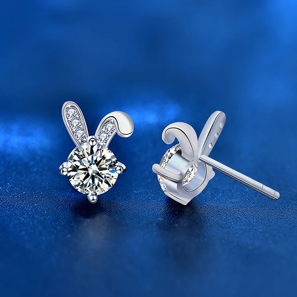 0.5 Carat Rabbit Moissanite Jewelry