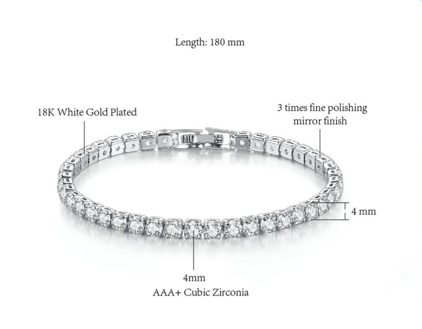 Women's Tennis Bracelet