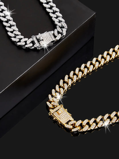 Hip Hop Miami Cuban Chain Necklace