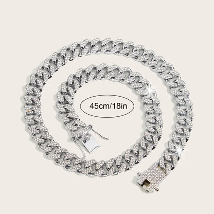 Hip Hop Miami Cuban Chain Necklace